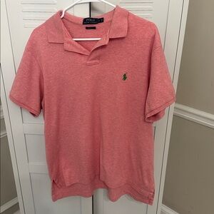 Polo Ralph Lauren short sleeve polo shirt custom fit Size L Pre-Owned